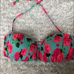 H&M Floral Bikini Top